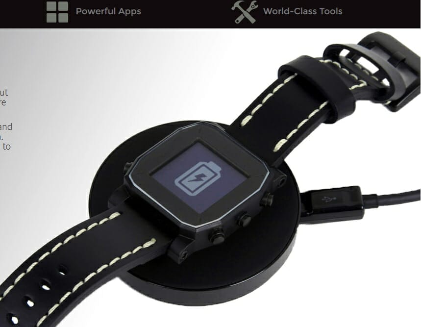 agentwatches.com (Screenshot) Agent Smartwatch