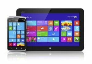 Tablet mit Windows 8